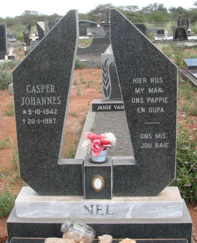 NEL Casper Johannes 1942-1997