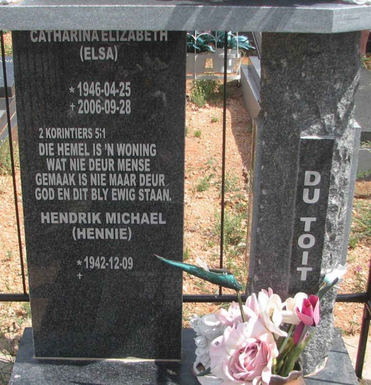 TOIT Catharina Elizabeth, du 1942-