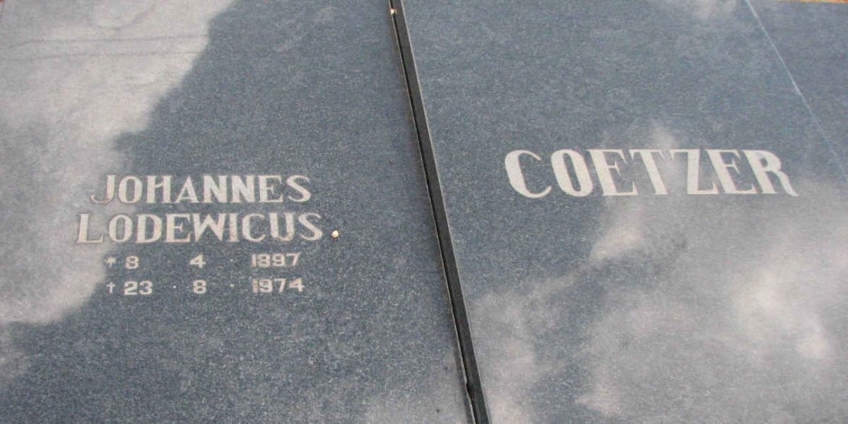 COETZER Johannes Lodewicus 1897-1974
