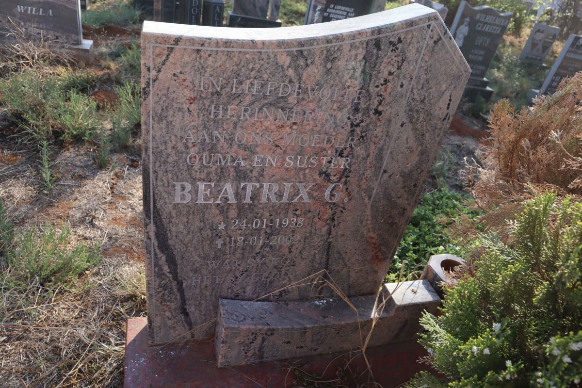 ? Beatrix G. 1938-2002