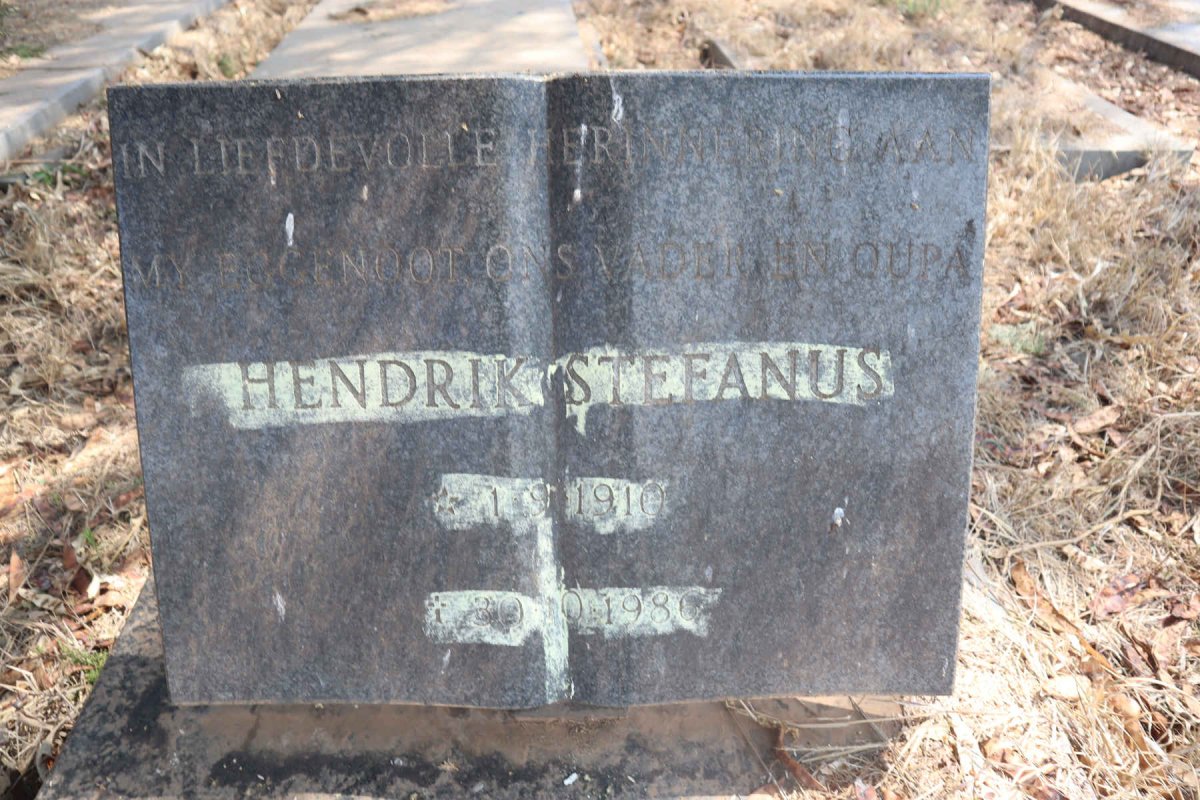 ? Hendrik Stefanus 1910-1986