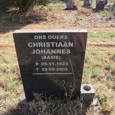 ? Christiaan Johannes 1923-2002