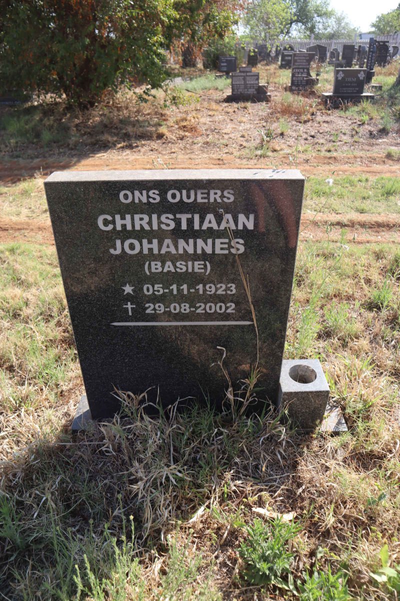 ? Christiaan Johannes 1923-2002
