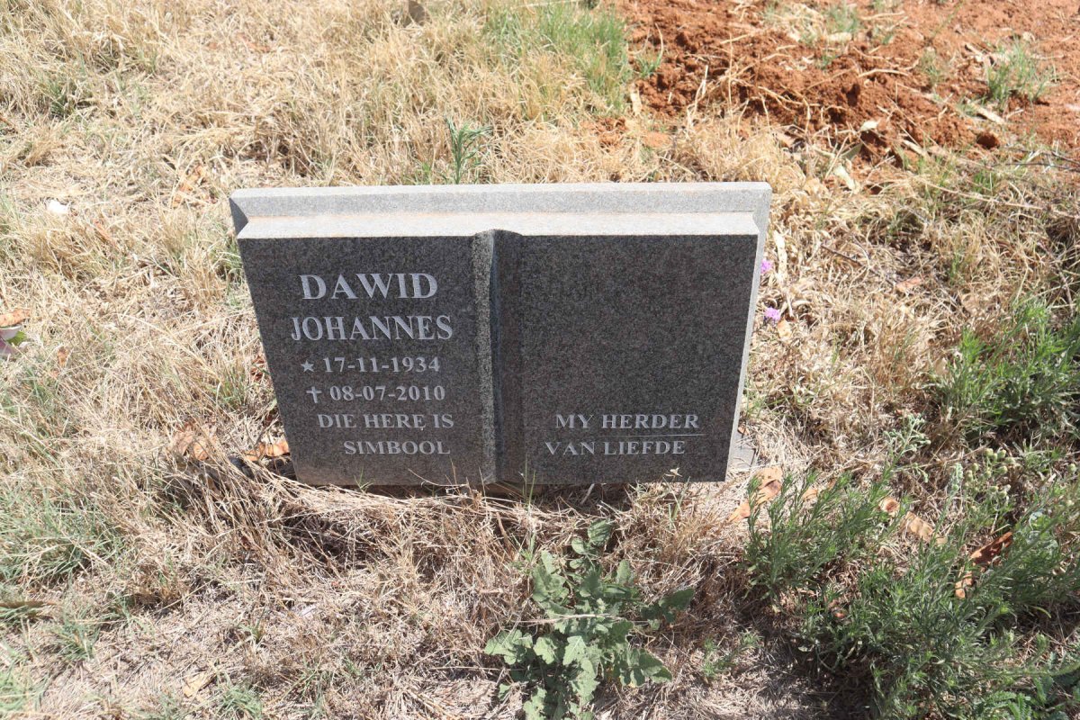 ? Dawid Johannes 1934-2010