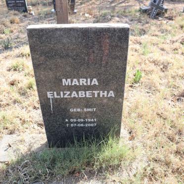 ? Maria Elizabetha nee SMIT 1941-2007