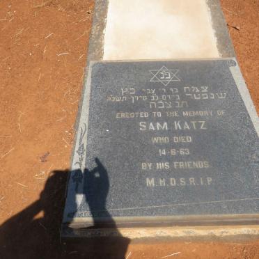 KATZ Sam -1963