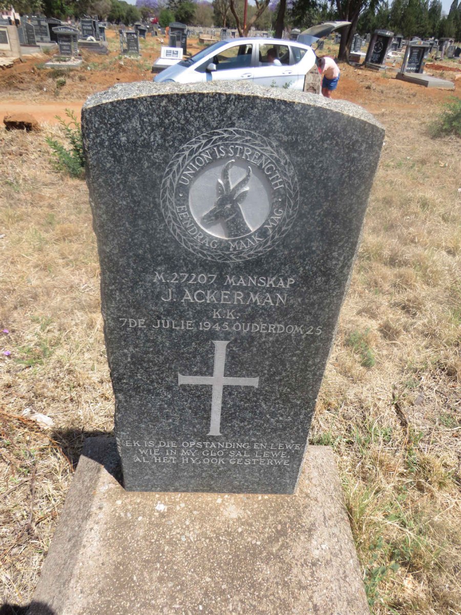 ACKERMAN J. -1945