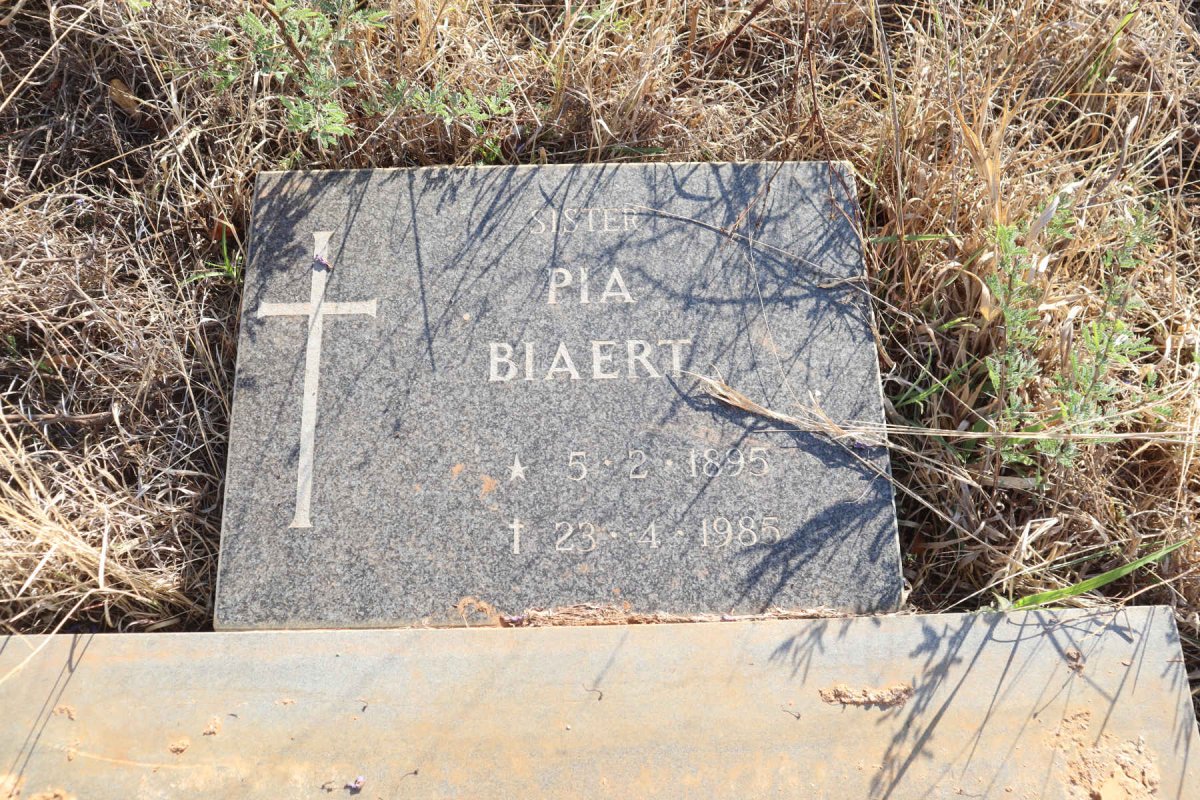 BIAERT Pia 1895-1985