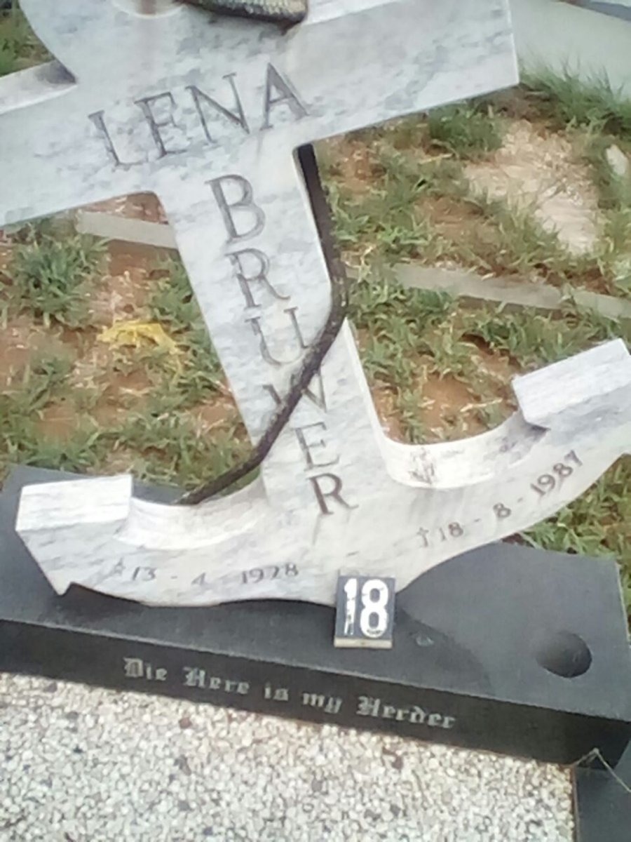 BRUWER Magdalena Ellia nee VILJOEN 1928-1987