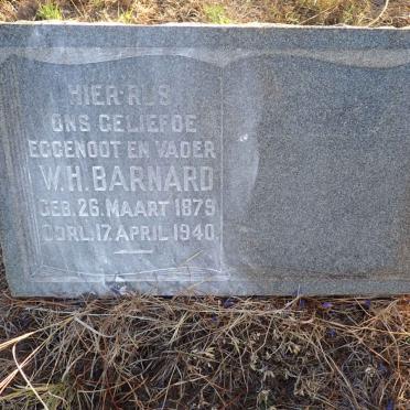 BARNARD W.H. 1879-1940