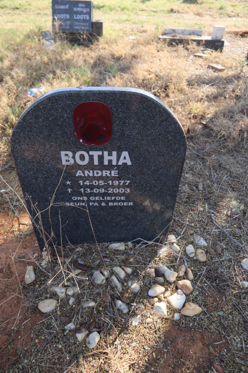 BOTHA Andre 1977-2003