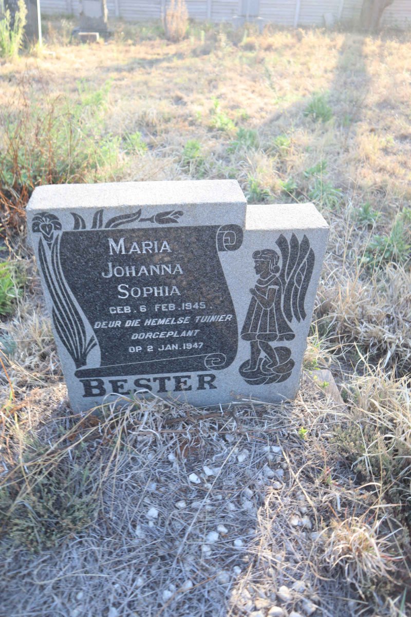 BESTER Maria Johanna Sophia 1945-1947
