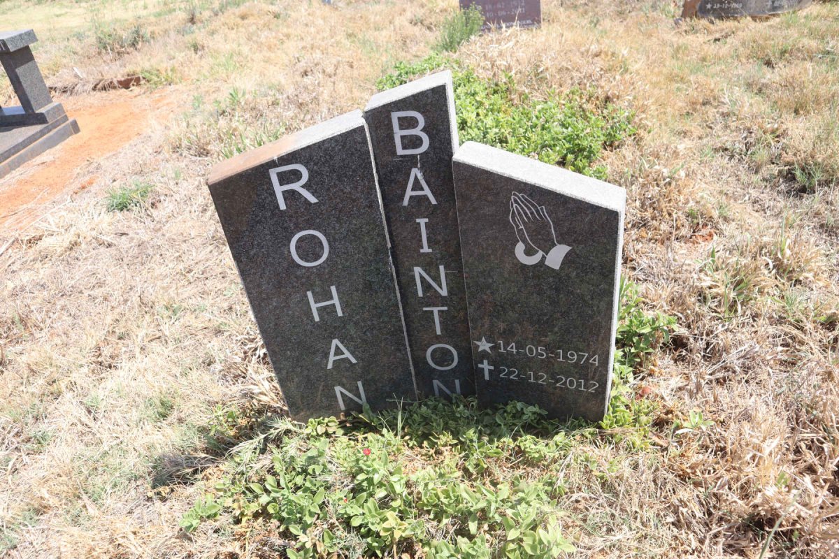 BAINTON Rohan 1974-2012