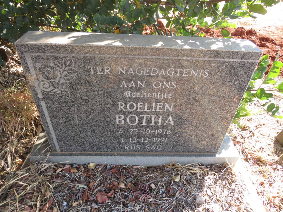 BOTHA Roelien 1976-1991