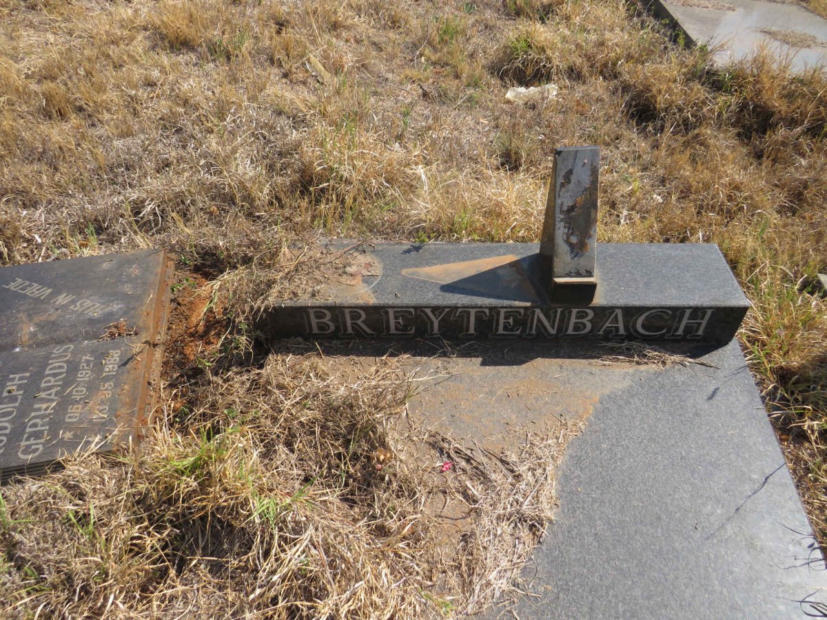 BREYTENBACH Rudolph Gerhardus 1927-1988_1