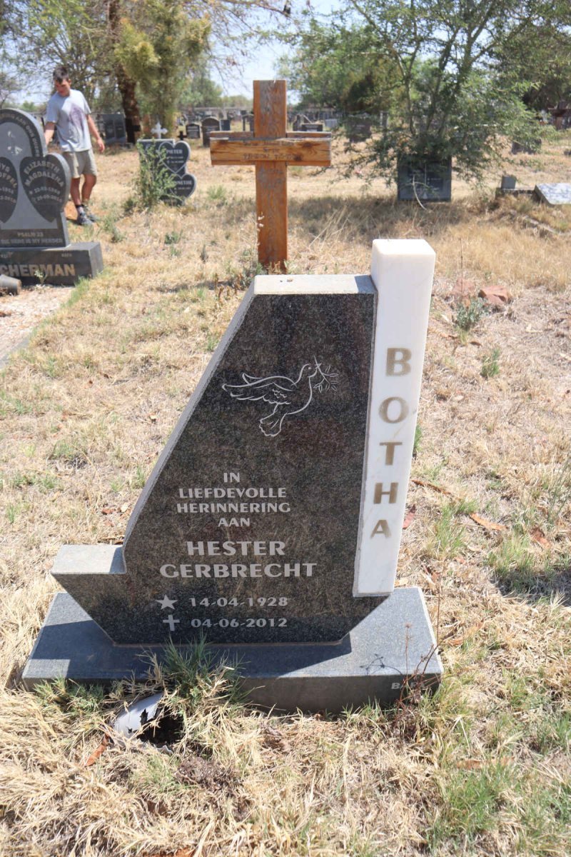 BOTHA Hester Gerbrecht 1928-2012