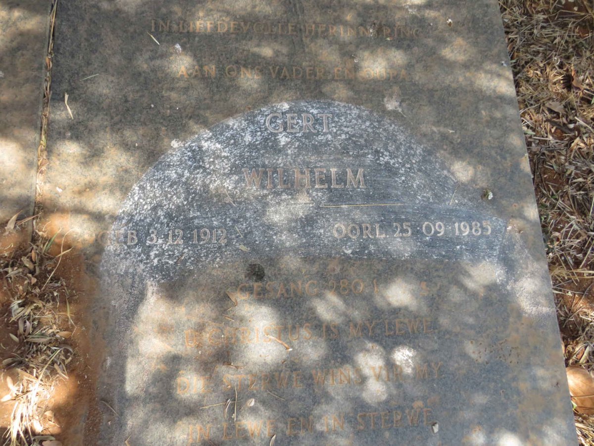 BASSON Gert Wilhelm 1912-1985 & Helena Levina Catharina 1915-1985 _2