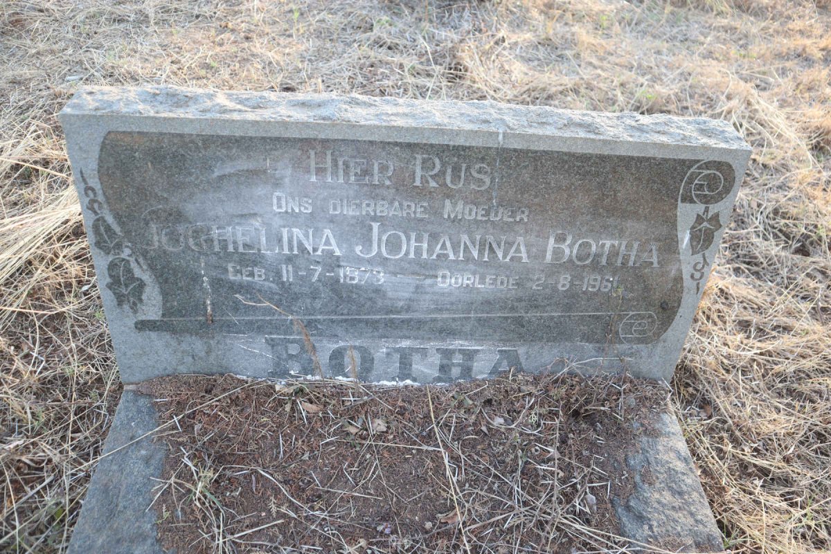 BOTHA Jochelina Johanna 1873-1961