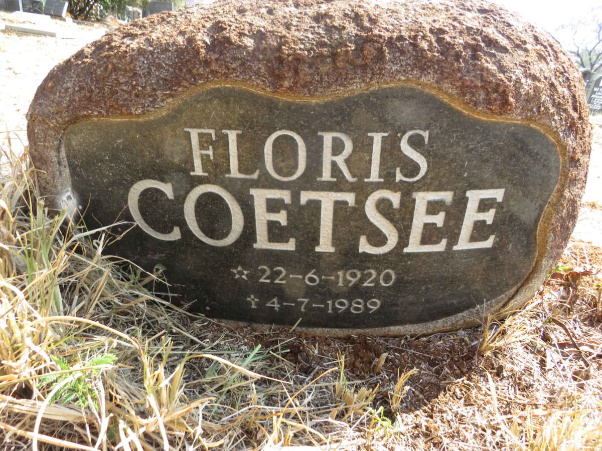 COETSEE Floris 1920-1989