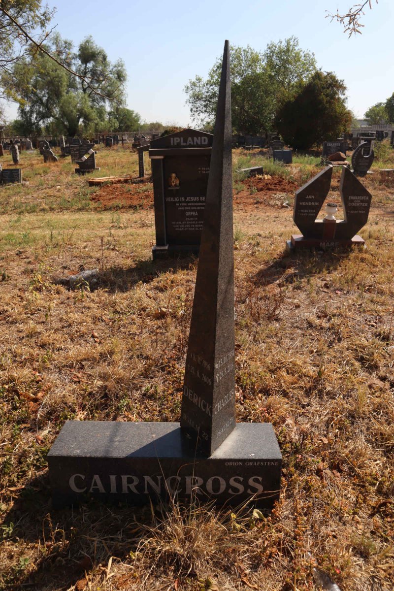 CAIRNCROSS Charles 1954-2016 :: CAIRNCROSS Derick 1956-2006 _1