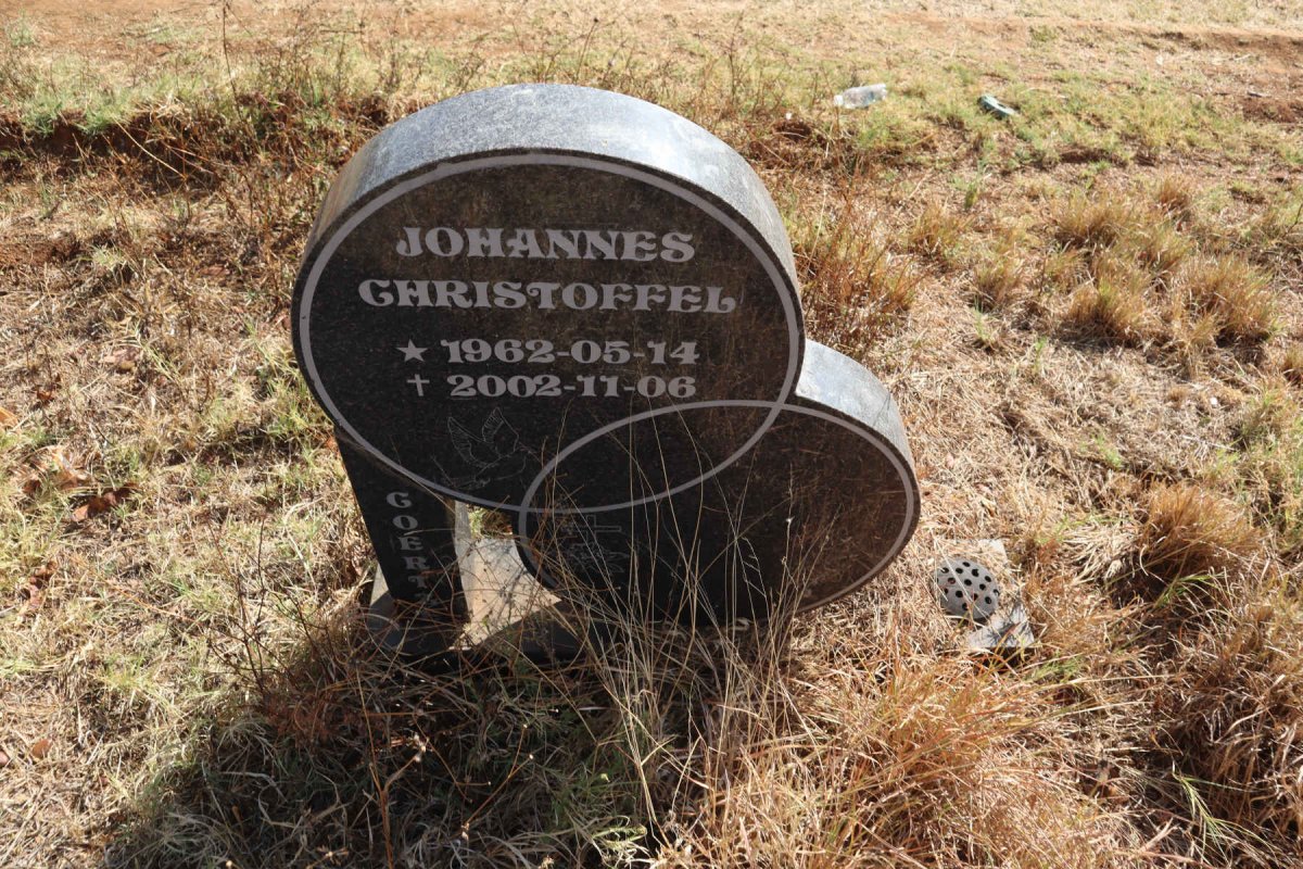 COERTZE Johannes Christoffel 1962-2002