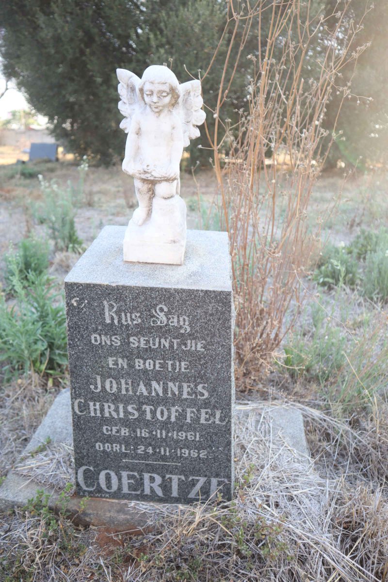 COERTZE Johannes Christoffel 1961-1962
