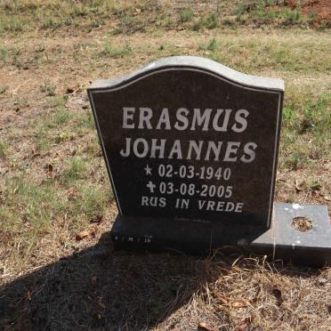 ERASMUS Johannes 1940-2005