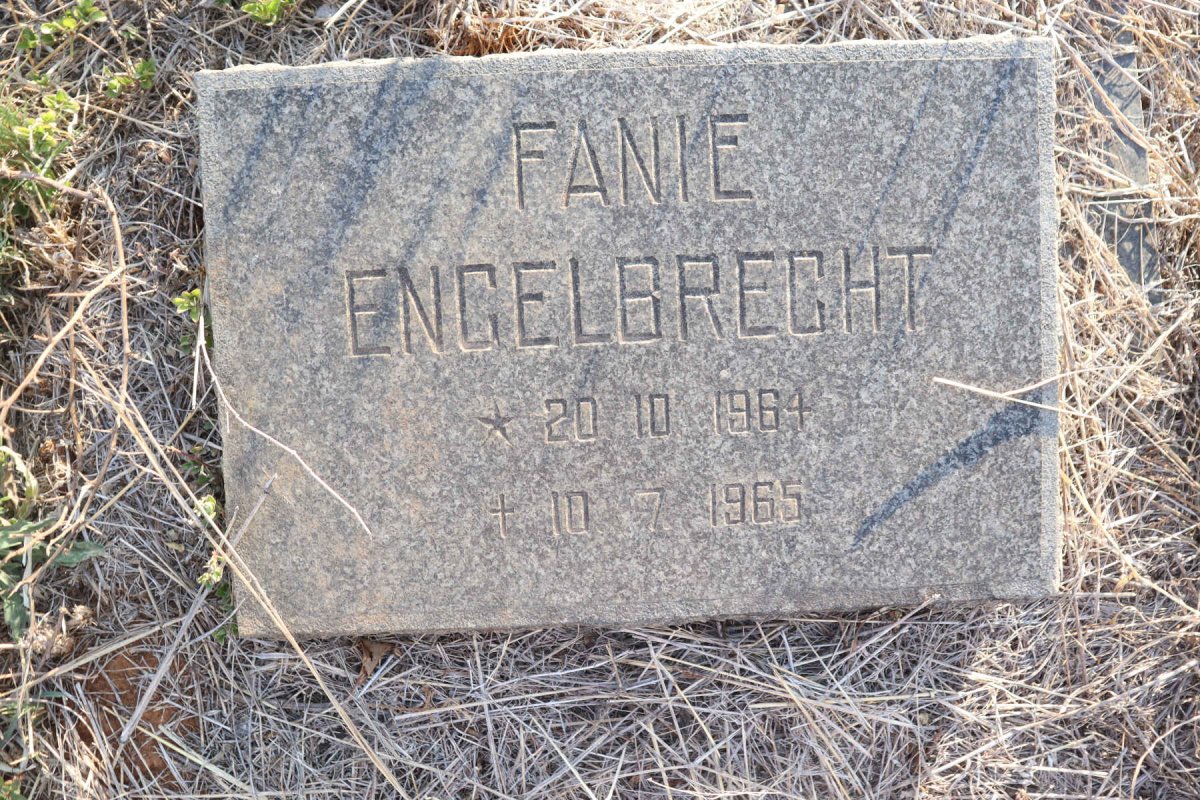 ENGELBRECHT Fanie 1964-1965