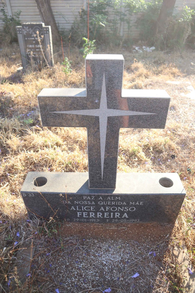 FERREIRA  Alice Afonso 1913-1993