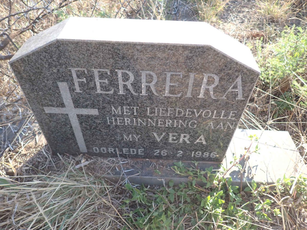 FERREIRA Vera -1986
