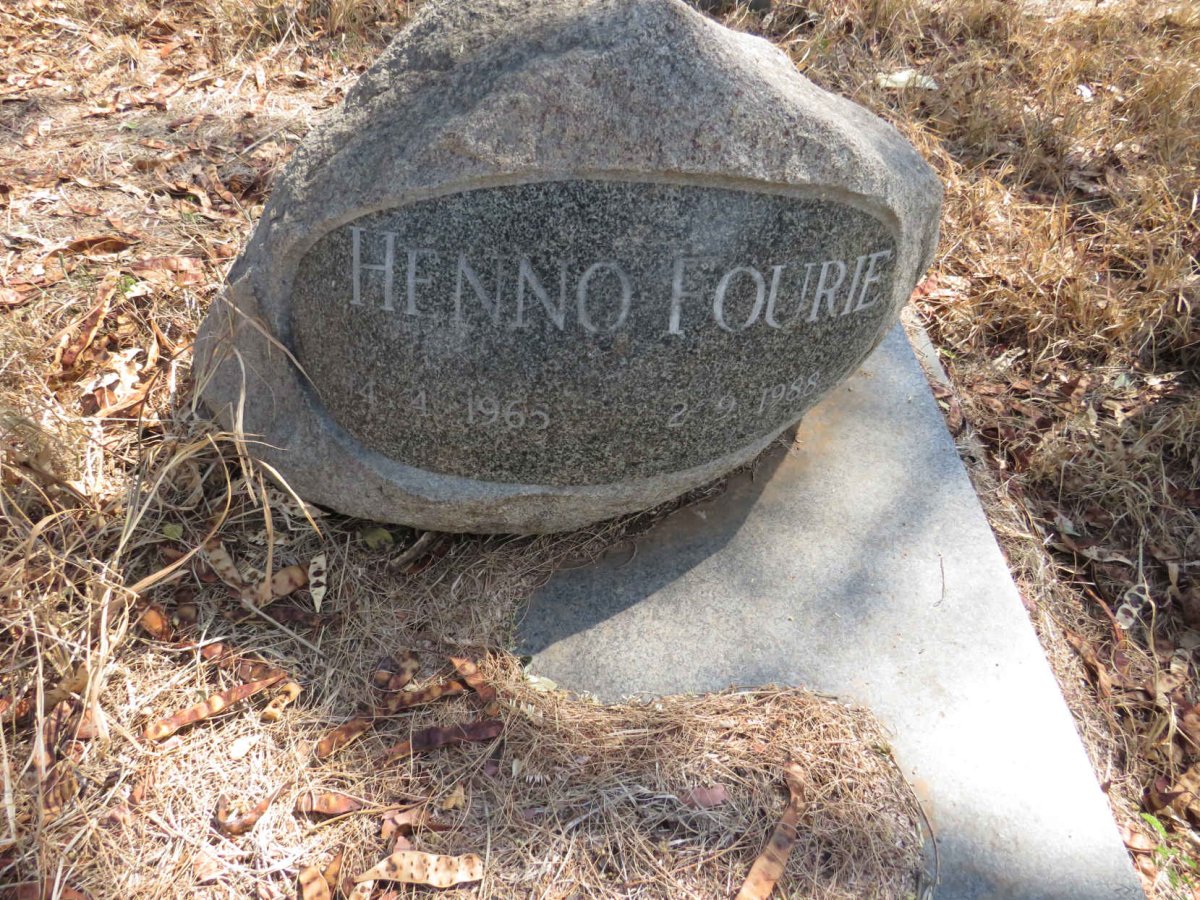 FOURIE Henno 1965-1988