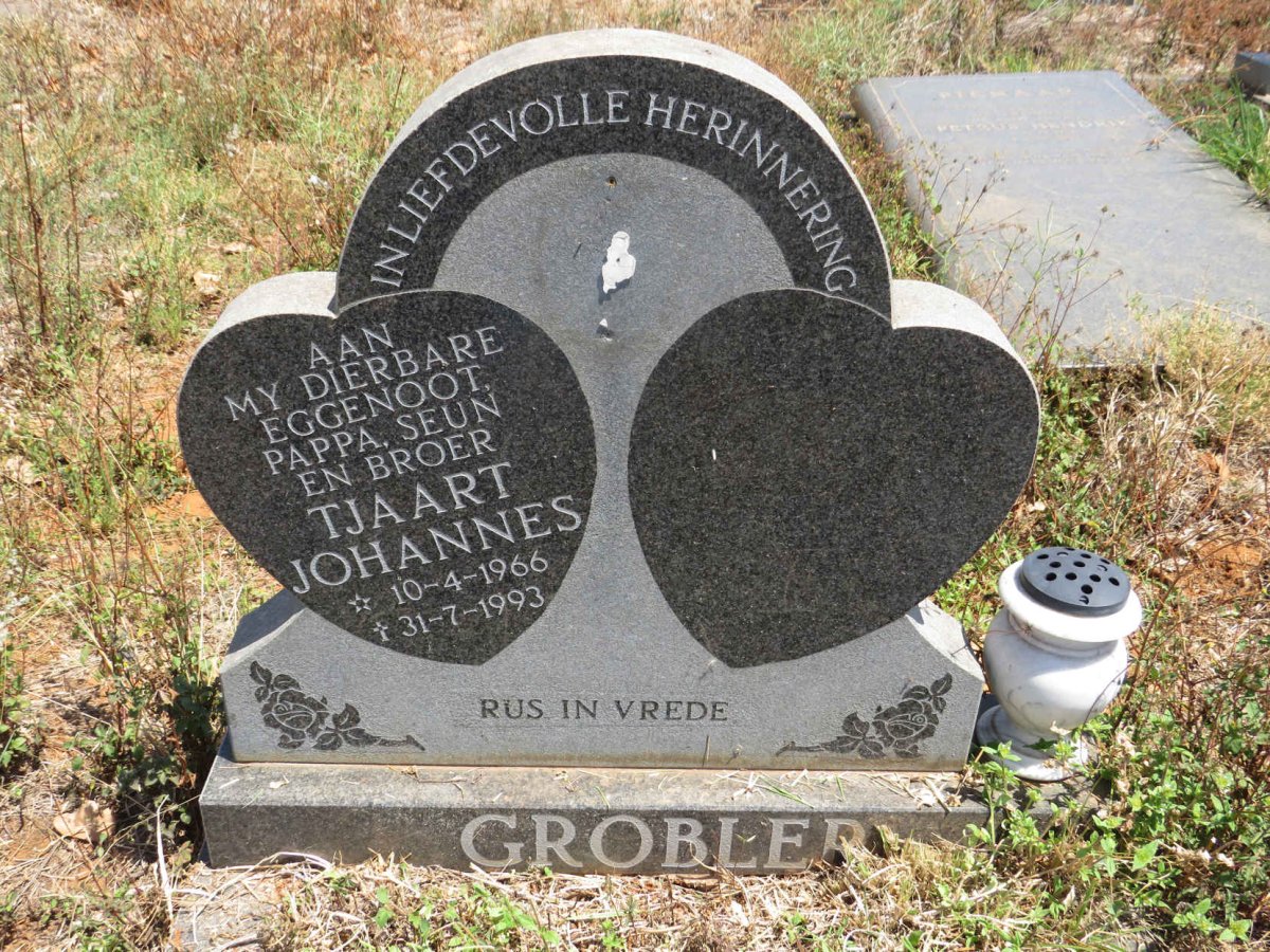 GROBLER Tjaart Johannes 1966-1993