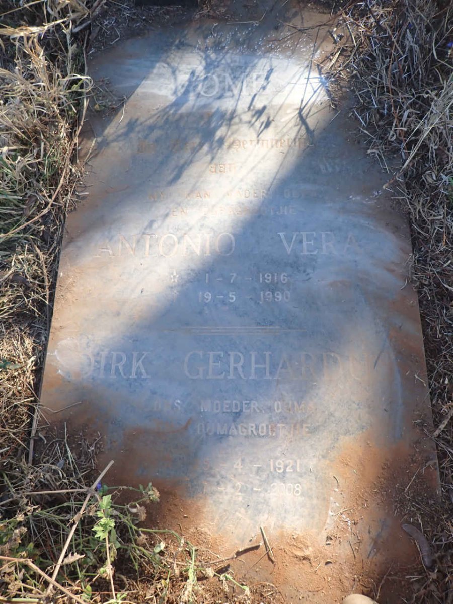 GOMES Antonio Vera 1916-1990 & Dirk Gerhardus 1921-2008 