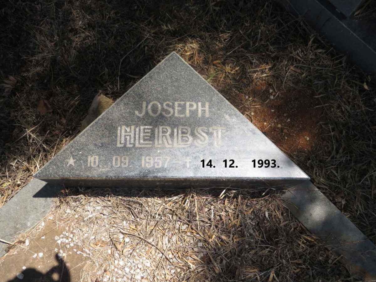 HERBST Joseph 1957-1993