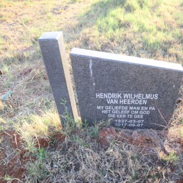 HEERDEN Hendrik Wilhelmus, van 1937-2017