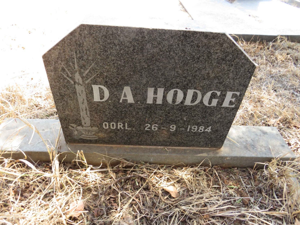 HODGE D.A. -1984