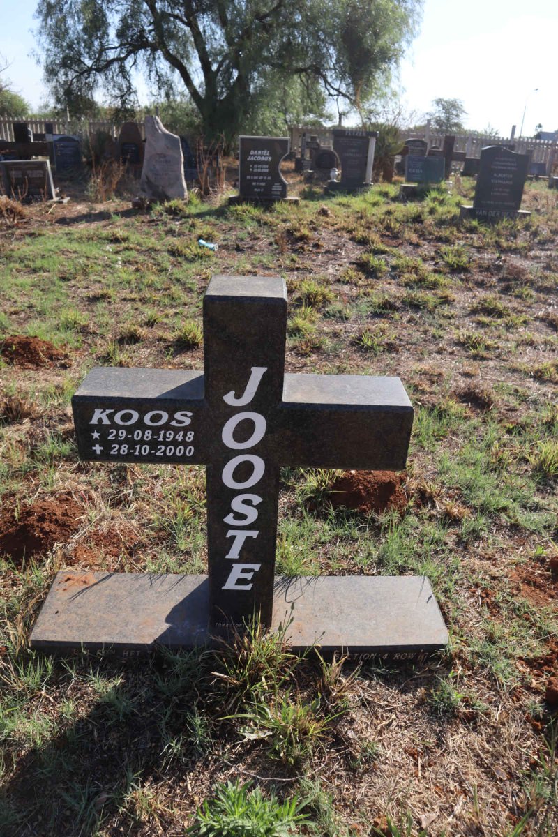JOOSTE Koos 1948-2000