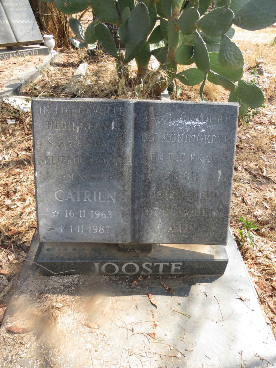 JOOSTE Catrien 1963-1987