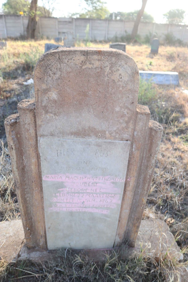 JOUBERT Maria Magrietha Petronella nee NEL 1868-1967