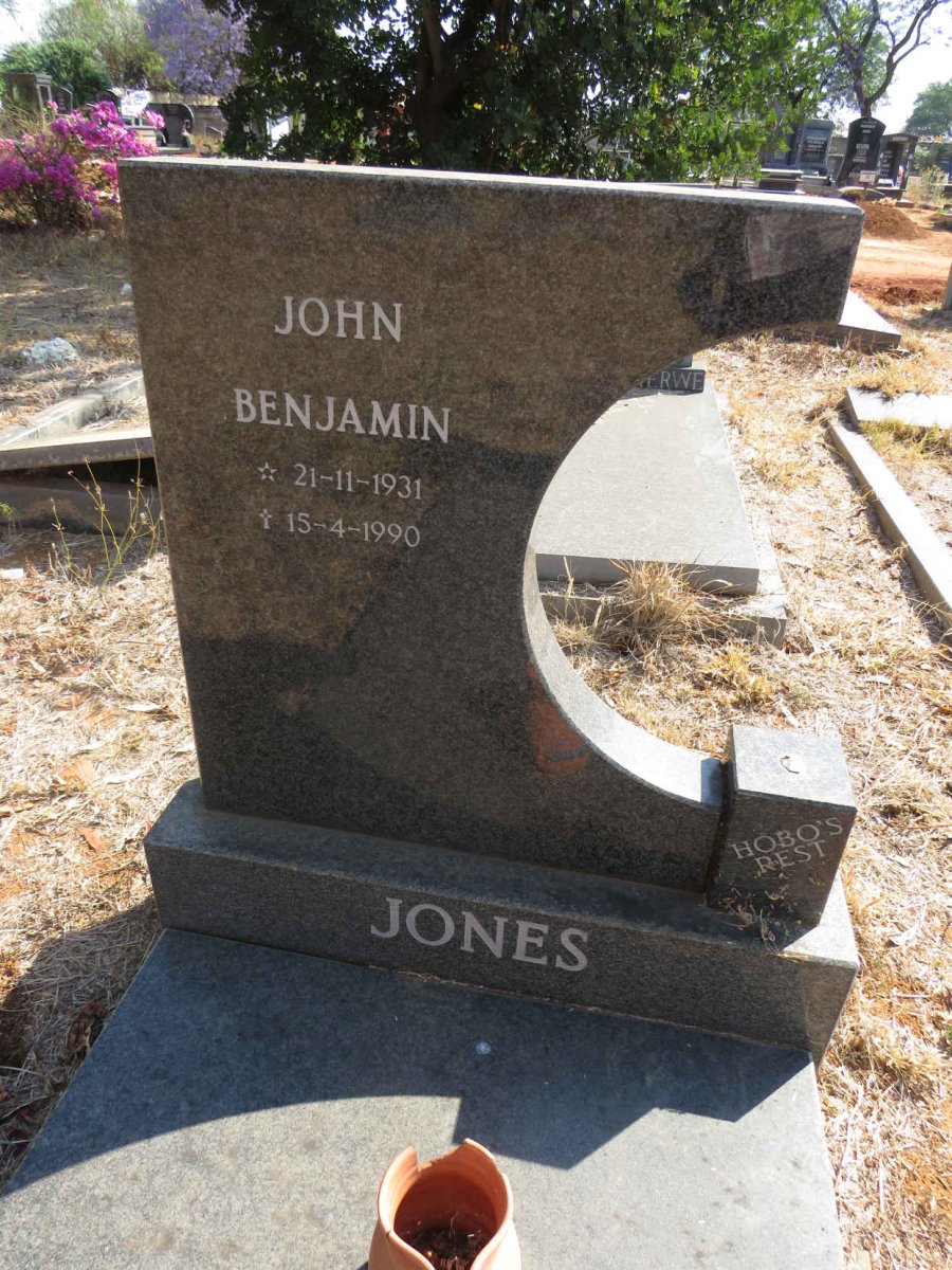 JONES John Benjamin 1931-1990