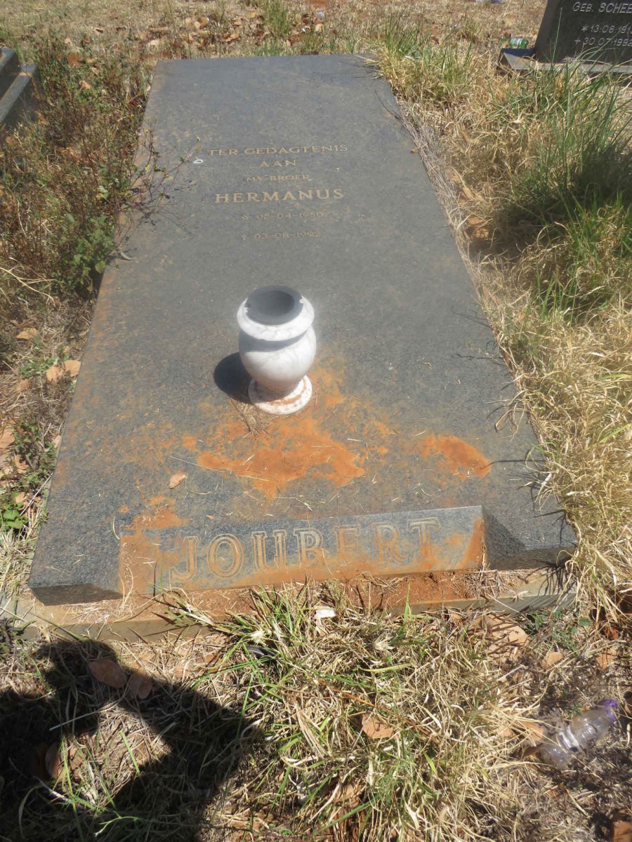 JOUBERT Hermanus 1950-1992_1