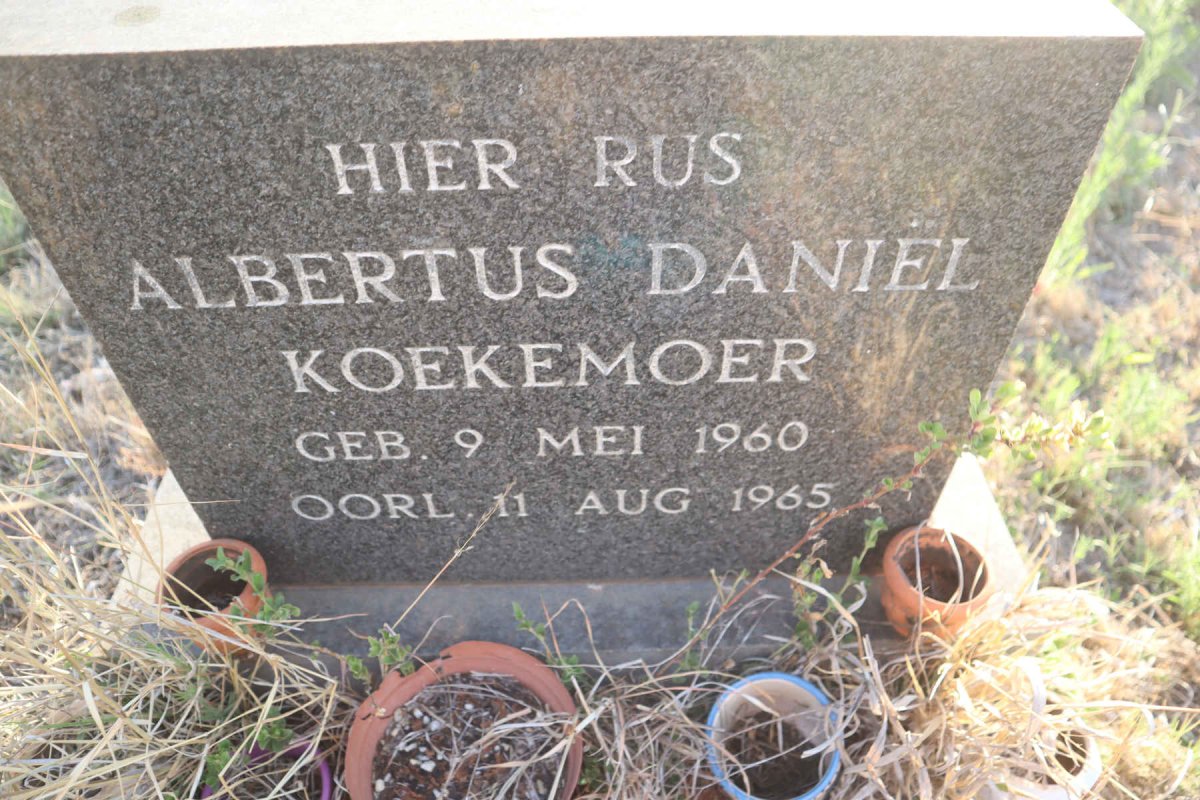 KOEKEMOER Albertus Daniel 1960-1965