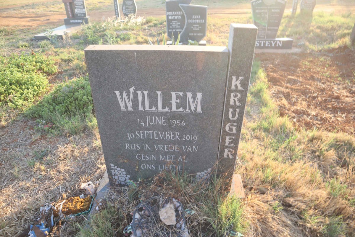 KRUGER Willem 1956-2019