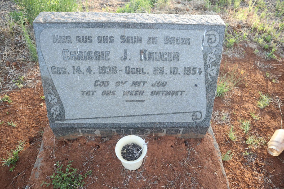 KRUGER Chrissie J. 1936-1954