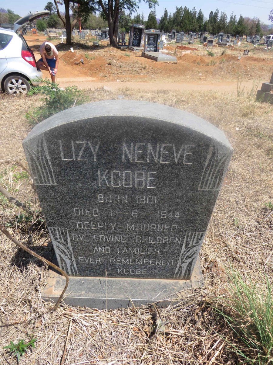 KGOBE Lizy Neneve 1901-1944