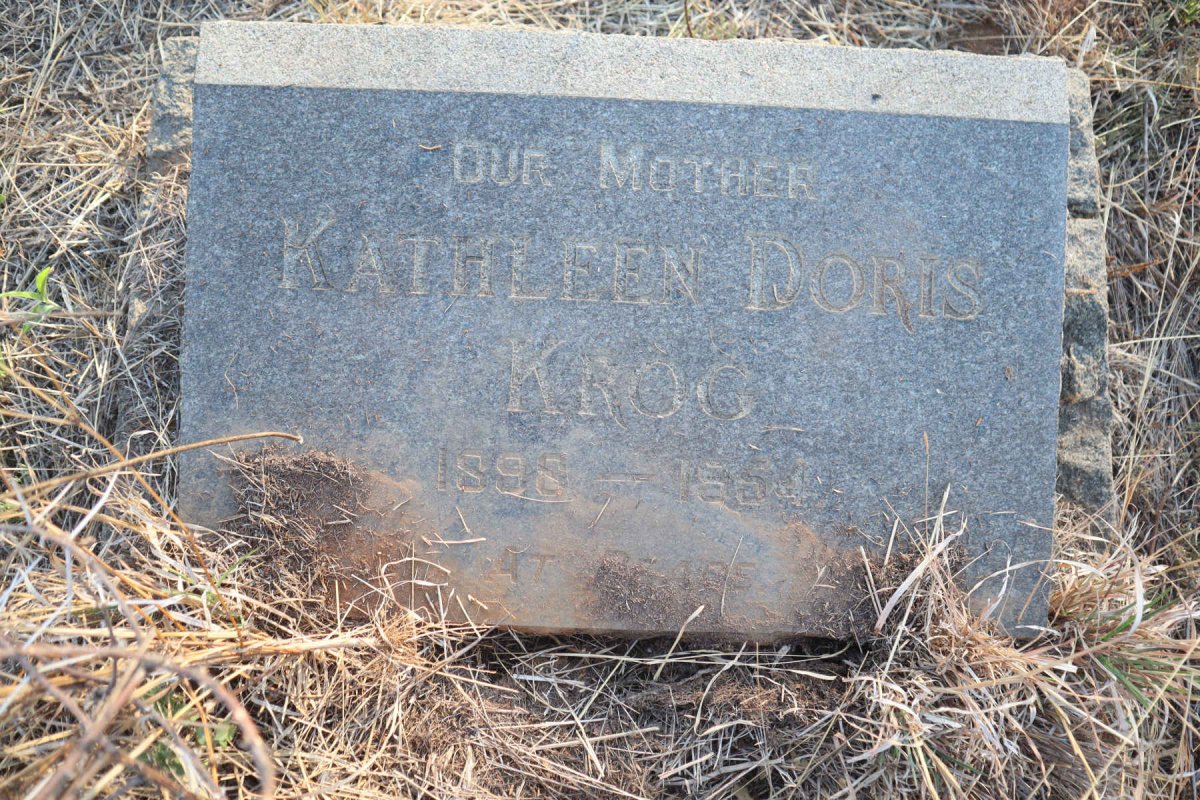 KROG Kathleen Doris 1898-1954