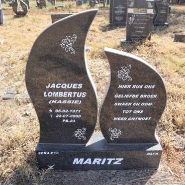 MARITZ Jacques Lombertus 1971-2008