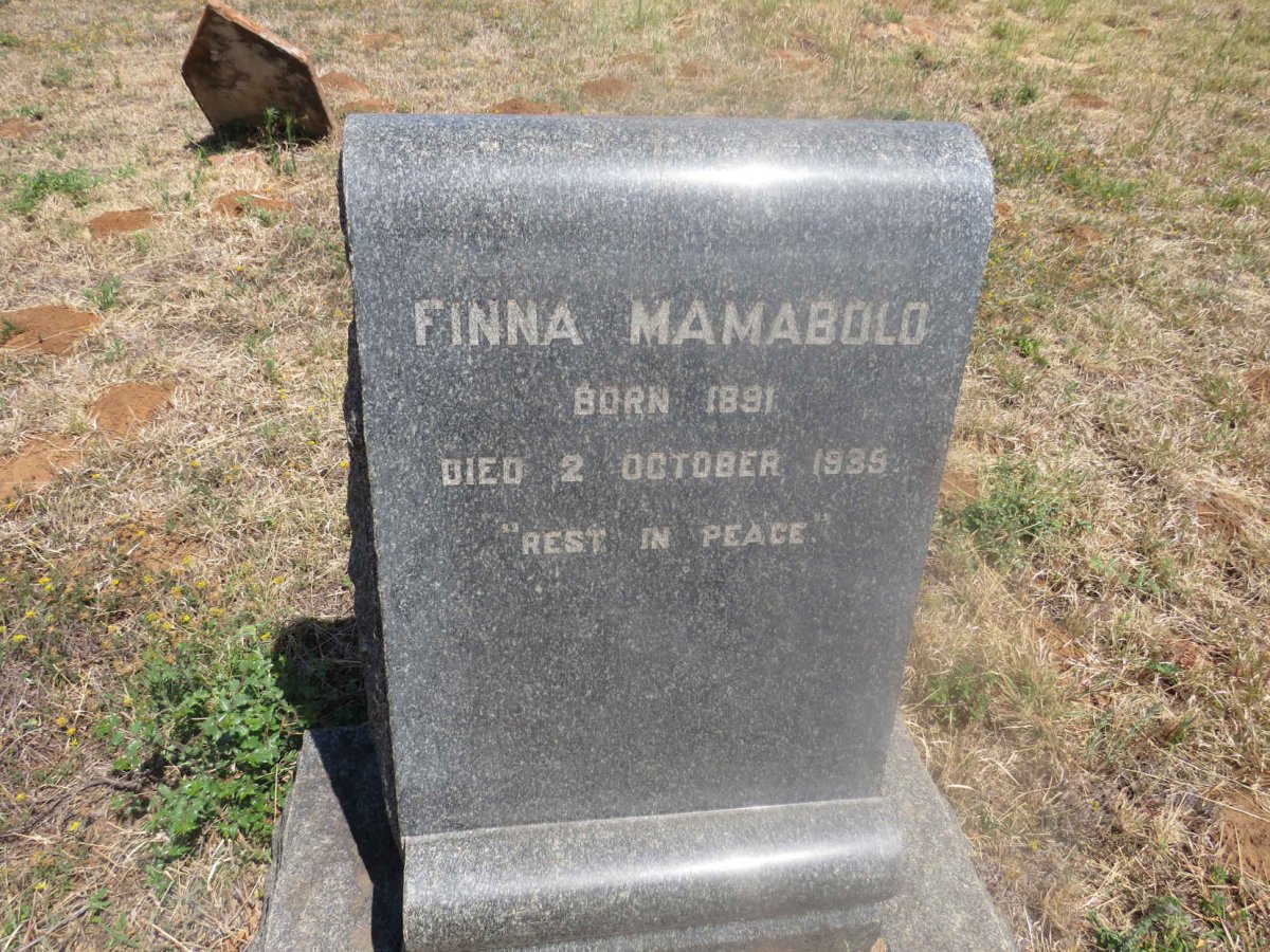 MAMABOLO Finna 1891-1935