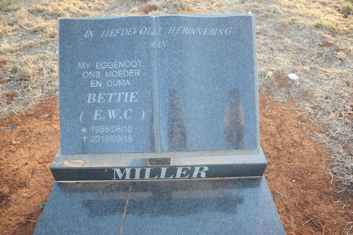 MILLER E.W.C. 1958-2016