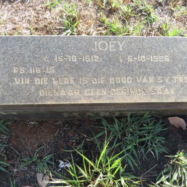 MARITZ Joey 1912-1996